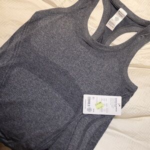 Athleta Heather Gray Racerback Tank
